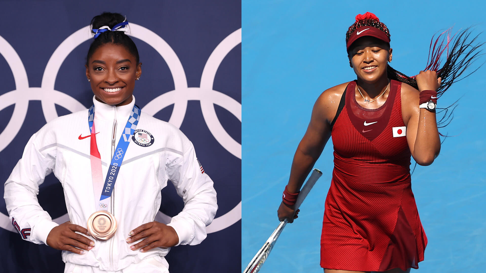 OLYMPICS-SIMONE-BILES-AND-NAOMI-OSAKA